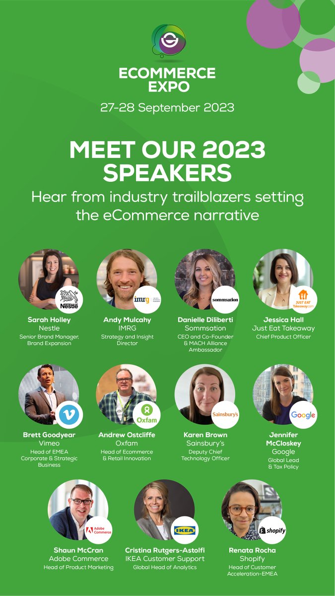ecommerceexpo's tweet photo. 🎤 ... OVER 300

That's how many speakers we're bringing you at eCommerce Expo and @tfm_event on 27-28 September 2023 - ExCeL London!

📈 Learn cutting-edge strategies and winning formulas from the best in the industry!

🎟Register now: https://t.co/An5QuiLKCn

#ecommerce #london https://t.co/XIN7UOuAlq