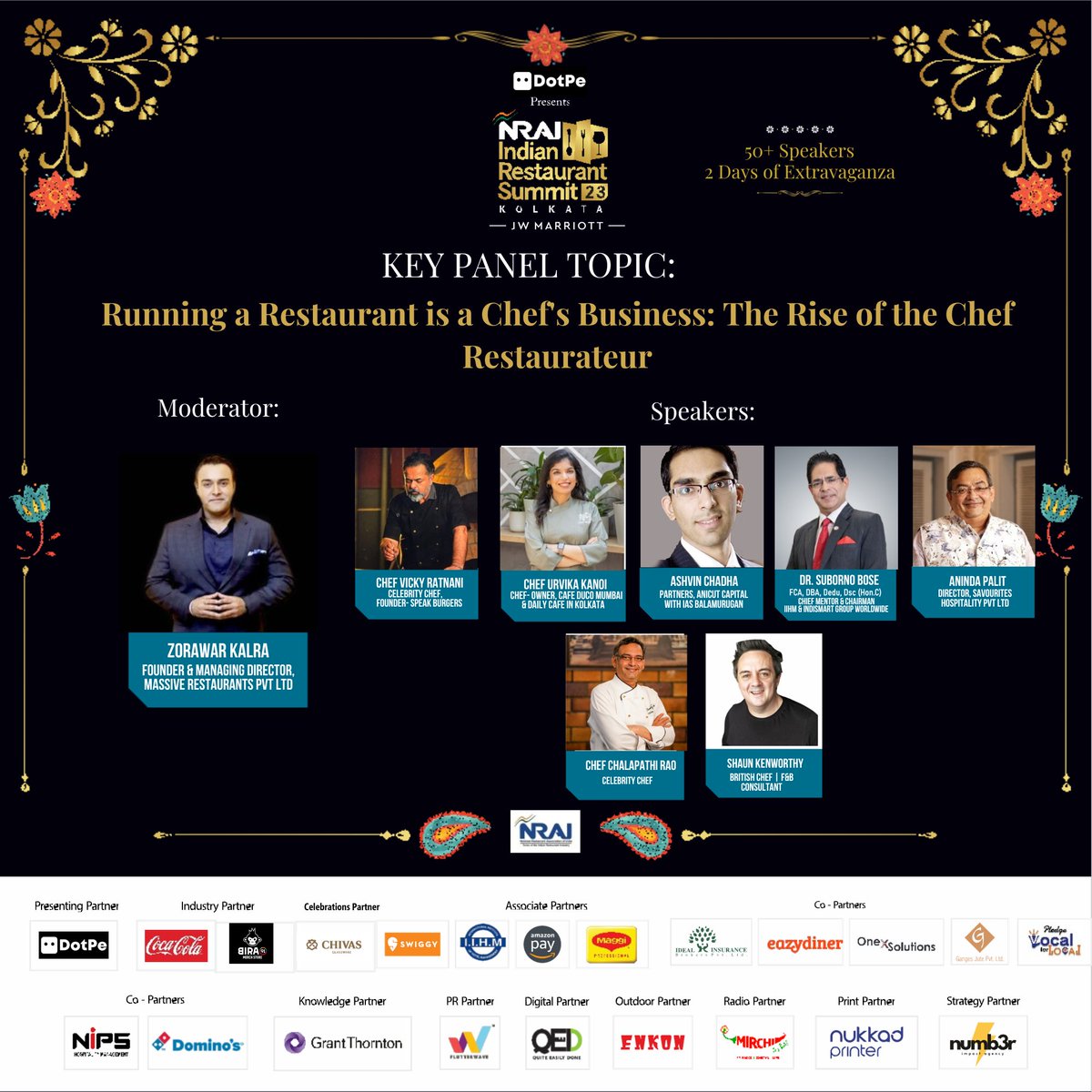 NRAI_India's tweet photo. Explore innovative marketing tactics that fill your restaurant with eager diners.
Join us at the NRAI Restaurant Summit on Sep 21st! 📣 #RestaurantMarketing #InnovativeTactics https://t.co/4aL5zKj3EW