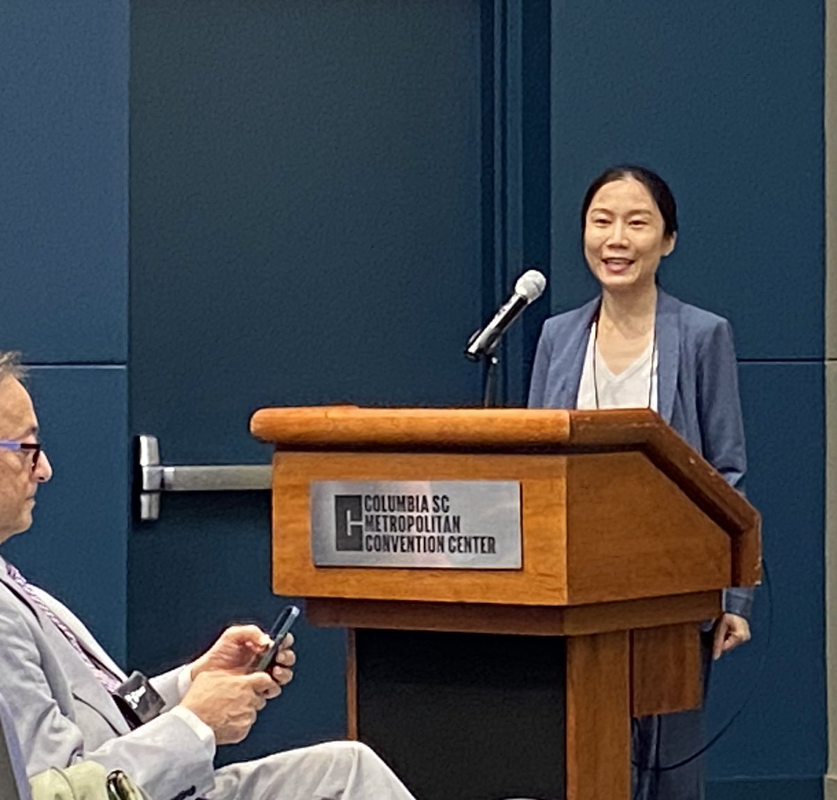 lsuvetmeddean's tweet photo. The #IDeA Conference this weekend was a huge success! Thank you to the organizing team &amp; to all attending students, staff, &amp; faculty from #LSUVetMed. I couldn’t have been prouder. Thanks, Drs. Gus Kousoulas &amp; Brent Stanfield for leading our #INBRE program @LBRN! #LSU #WeDiscover https://t.co/IAUtgLTuEj