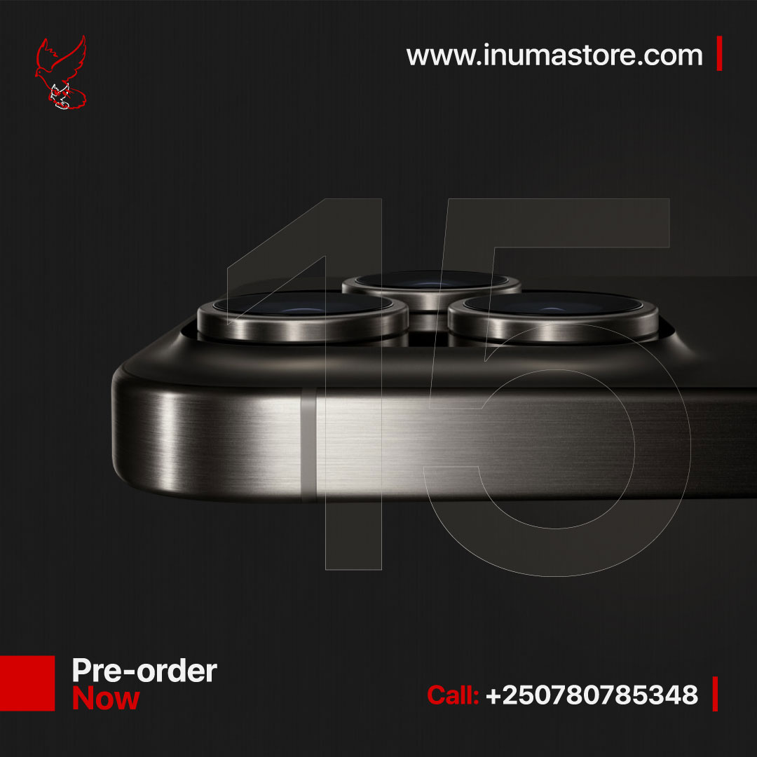 InumaTechnology's tweet image. #RwOT 
Forged in titanium.

It&apos;s 15!

The new iPhone 15 series is available for pre-order at inumastore.com
#Iphone15