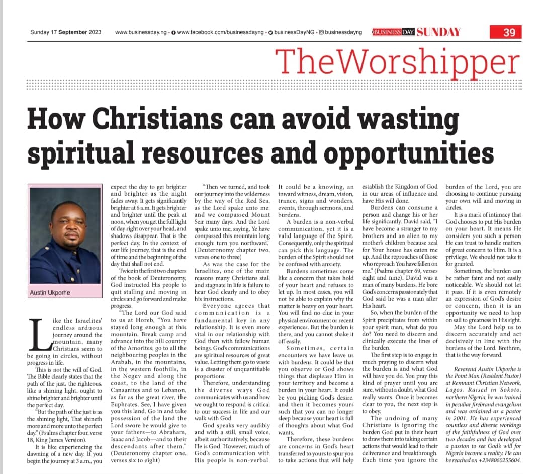 revaustinukporh's tweet photo. 🙌 This will sincerely bless you today 

How Can we make Adequate Use of this New Season upon us?

You will definitely be blessed. Like and share.

Read - https://t.co/nqkUTqwhwX 

Or Download PDF 

Page 39 

#AustinUkporhe #RevAustinUkporhe
#KingdomValues 
#ChristAtWork
#NewSeason