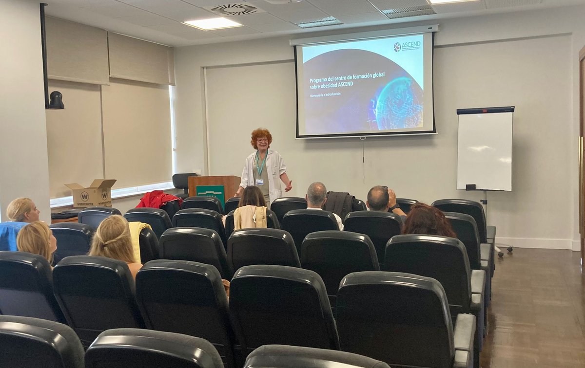 Hospital_FJD's tweet image. Nuestro centro acoge esta semana el Programa del Centro de Formación Global sobre la Obesidad ASCEND, una iniciativa educativa internacional destinada a la mejora del conocimiento y las habilidades de abordaje en el tratamiento de esta enfermedad