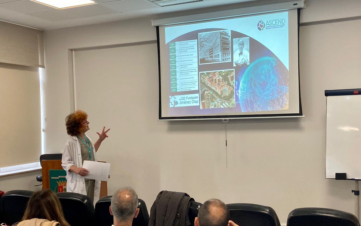 Hospital_FJD's tweet image. Nuestro centro acoge esta semana el Programa del Centro de Formación Global sobre la Obesidad ASCEND, una iniciativa educativa internacional destinada a la mejora del conocimiento y las habilidades de abordaje en el tratamiento de esta enfermedad