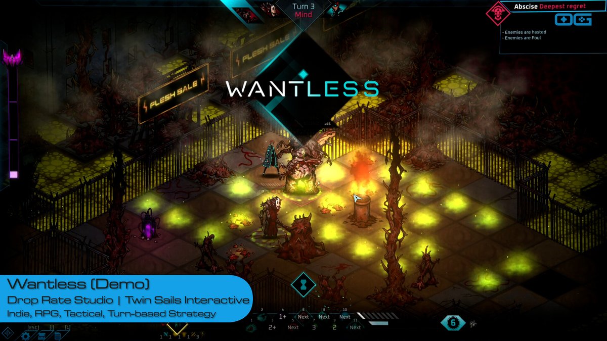 OverageGmngCom's tweet photo. OG plays Wantless (Demo)!
https://t.co/id2PFSZNPr
Like & Sub!
@WantlessGame
@TwinSailsInt
#wantless #tactical #rpg #IndieGameTrends #IndieWatch #IndieDev #GameDev #IndieGameDev #IndieGame #IndieGames #Gameplay #letsplay #gaming #steamnextfest https://t.co/rDsmmognzm