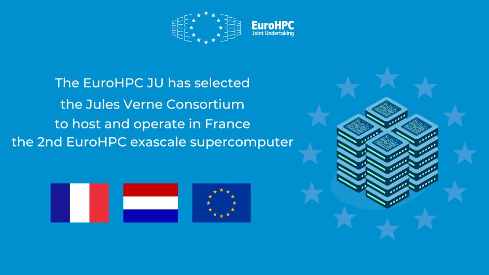 ⌛ L’ONERA en passe de rejoindre le consortium #Exascale 🇫🇷 La France ayant été choisie mi-juin par @EuroHPC_JU pour héberger et exploiter un nouveau supercalculateur européen Exascale. Pour en savoir plus ▶️ bit.ly/48ltfEY