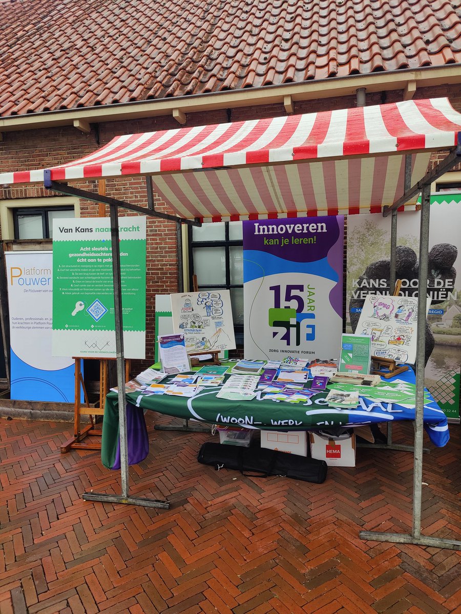 Wij staan vandaag op het #Gezondheidsfestival. Komt u langs bij onze kraam of één van onze sessies over <a href="/PlatformPouwer/">Platform Pouwer</a>, <a href="/kvdvk2023/">Kans voor de Veenkoloniën</a> of Baanbrekend Perspectief?