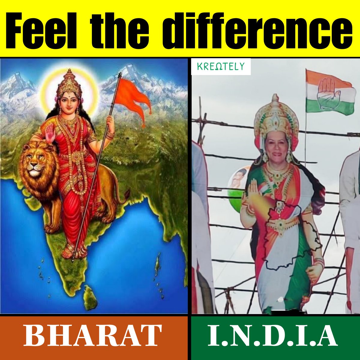 KreatelyMedia's tweet photo. Bharat Mata Ki Jai https://t.co/f09TOQSlSl