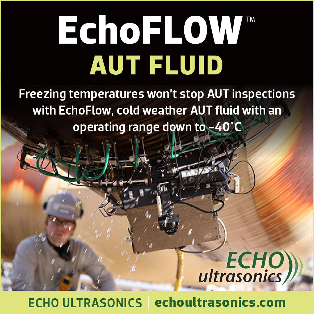 ❄️ Don't Let Winter Freeze Your Inspections! ❄️ Introducing EchoFlow AUT Fluid TM - Your Trusted Companion for Cold Weather AUT Inspections! 🌬️ 

To know more visit bit.ly/3K4QIyW 

#OSNDT #NDT #onestopndt #nondestructivetesting #NDTindustry #NDTprofession #OneStopNDT