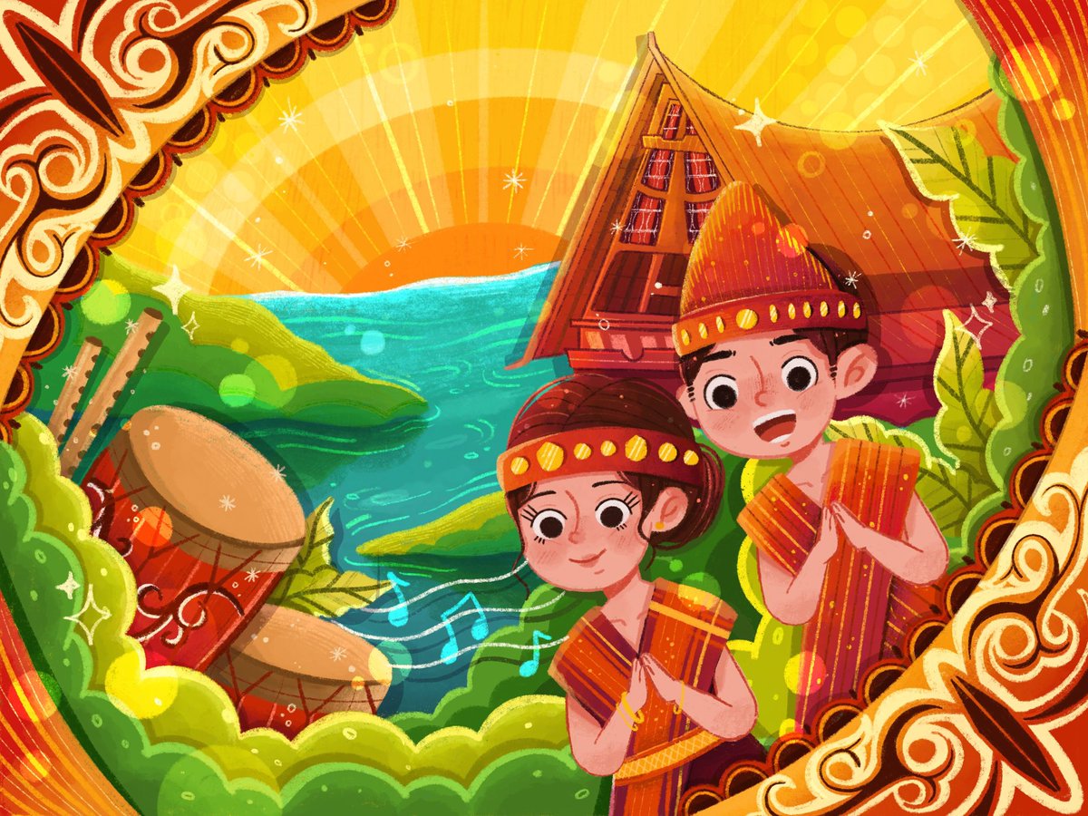 Bebekinoyy's tweet photo. Art inspired by our country 🇮🇩✨ https://t.co/lO1XPyQeWG