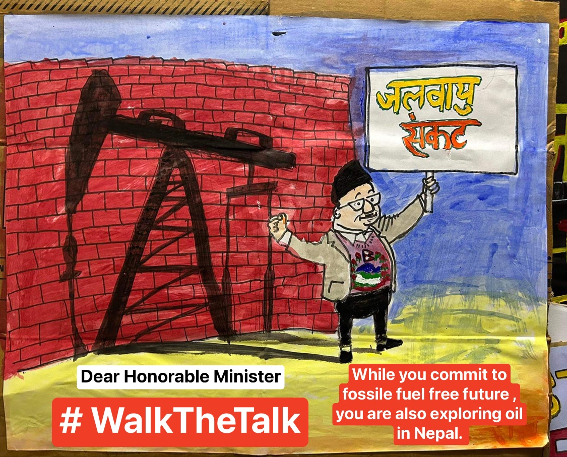Thank You Hon. Minister. We urge Government of #Nepal to stop oil exploration and the Oil pipeline in Nepal.  #FastFairForever #RapidEquitableJustTransition
<a href="/PM_nepal_/">PMO Nepal</a>
<a href="/Jeetendranaray6/">Jeetendra narayan dev</a> @mpsfossilfree  #FossilFuelFreeFuture #EndFossilFuel