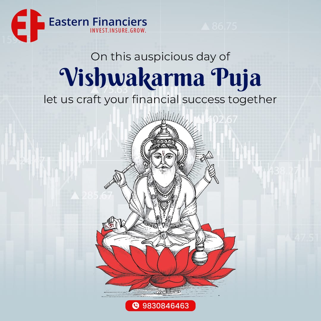 EasternFin's tweet photo. 🔧 Celebrating the master creator on Vishwakarma Puja! 🛠️
# EasternFinanciers #VishwakarmaPuja #Craftsmanship #Creativity https://t.co/Tup6qp2ZRC