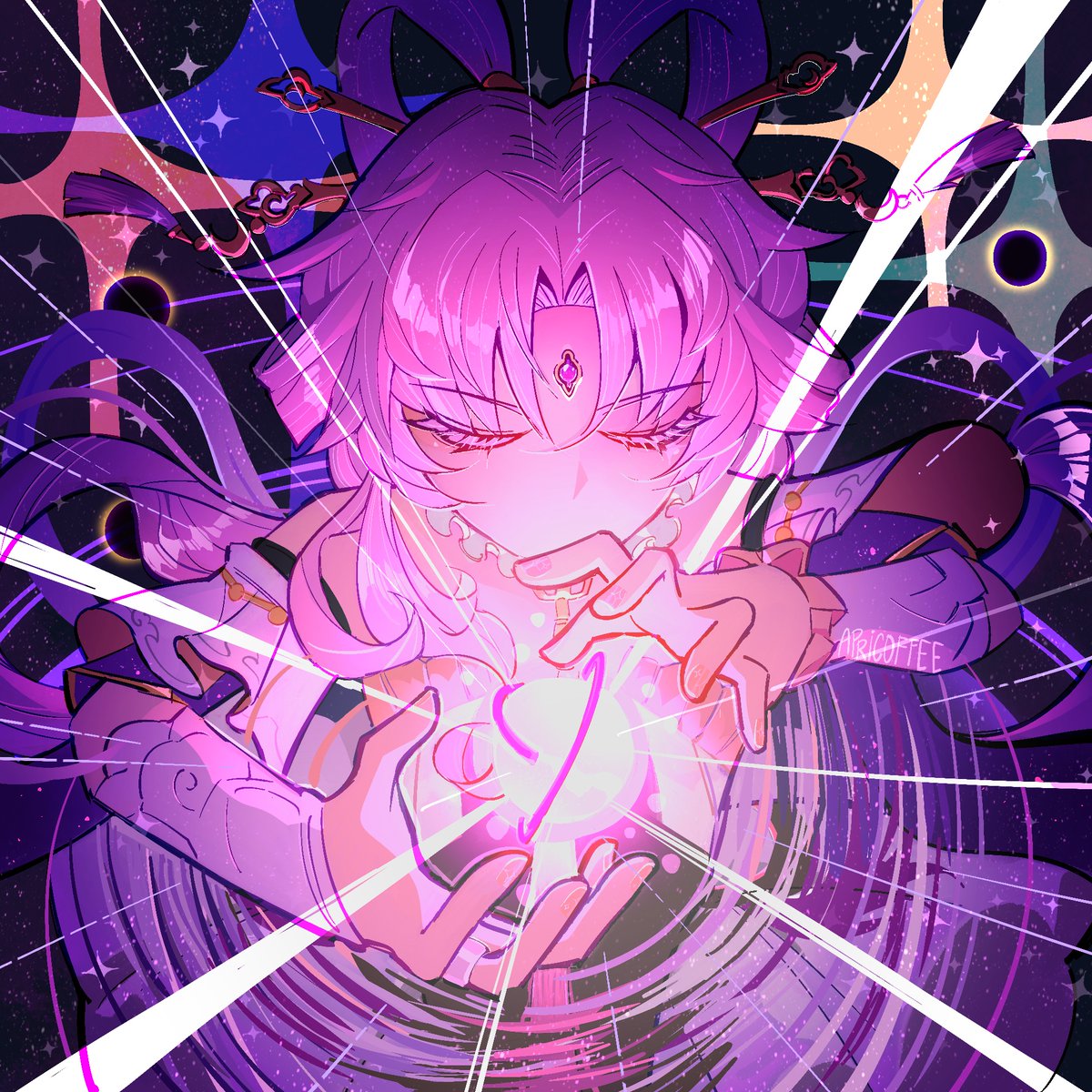 Apricoffeee's tweet photo. #FuXuan #HonkaiStarRail #FanArtContest 
I love fu xuan https://t.co/00HEidr8lv