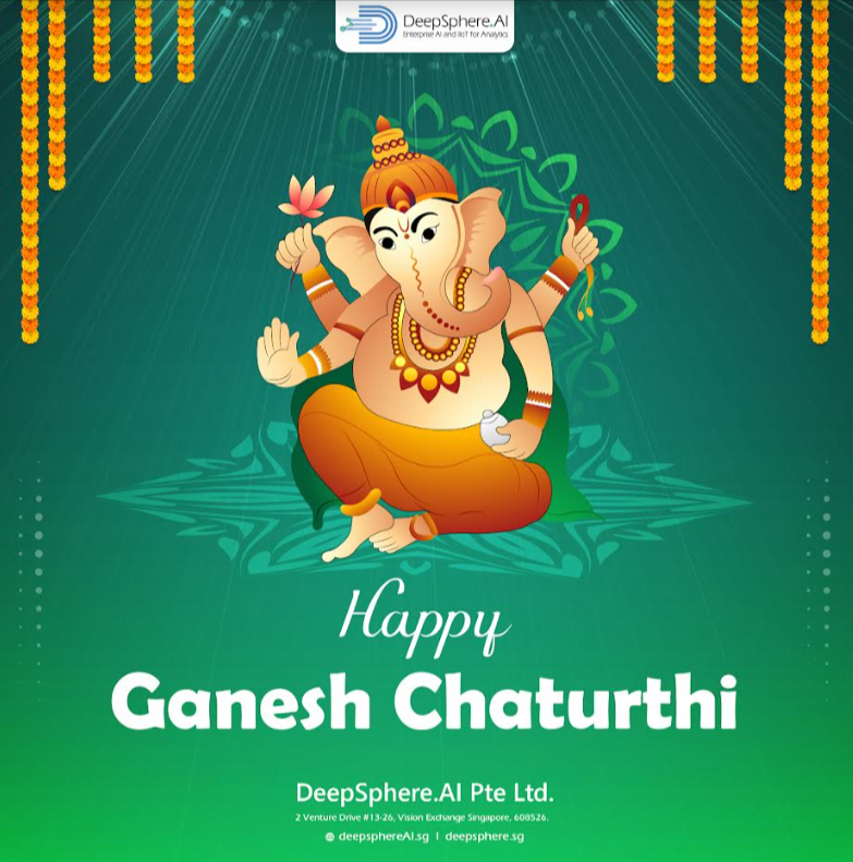 DeepsphereAI's tweet photo. https://t.co/lBVBJKAcaW, "Wishing you a joyous Vinayagar Chaturthi filled with prosperity and new beginnings."
#GenerativeAI #DeepSphereai #vinagarchaturthi https://t.co/3fxE09Kgqx