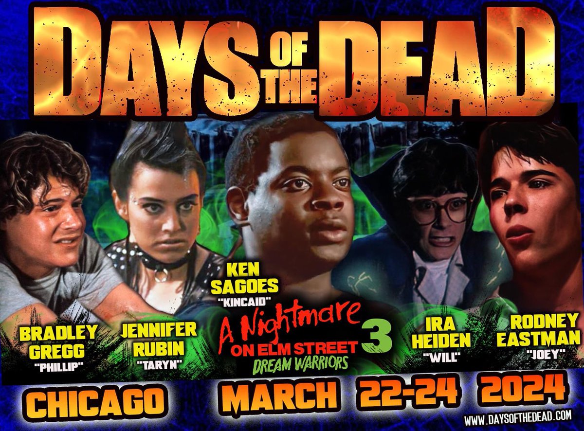 Let’s GO!!!
<a href="/DaysOfTheDead13/">Days Of The Dead</a> 
<a href="/dreamwarrior203/">Celebrating a Nightmare</a> <a href="/LangenkampH/">Heather Langenkamp</a> <a href="/bradleygregg/">Bradley Gregg</a> <a href="/KenSagoes/">Ken Sagoes</a> <a href="/Jennifer_Rubin/">Jennifer Rubin</a> <a href="/JenniferTilly/">Jennifer Tilly</a> <a href="/horrorautograph/">HorrorAutographs</a> l