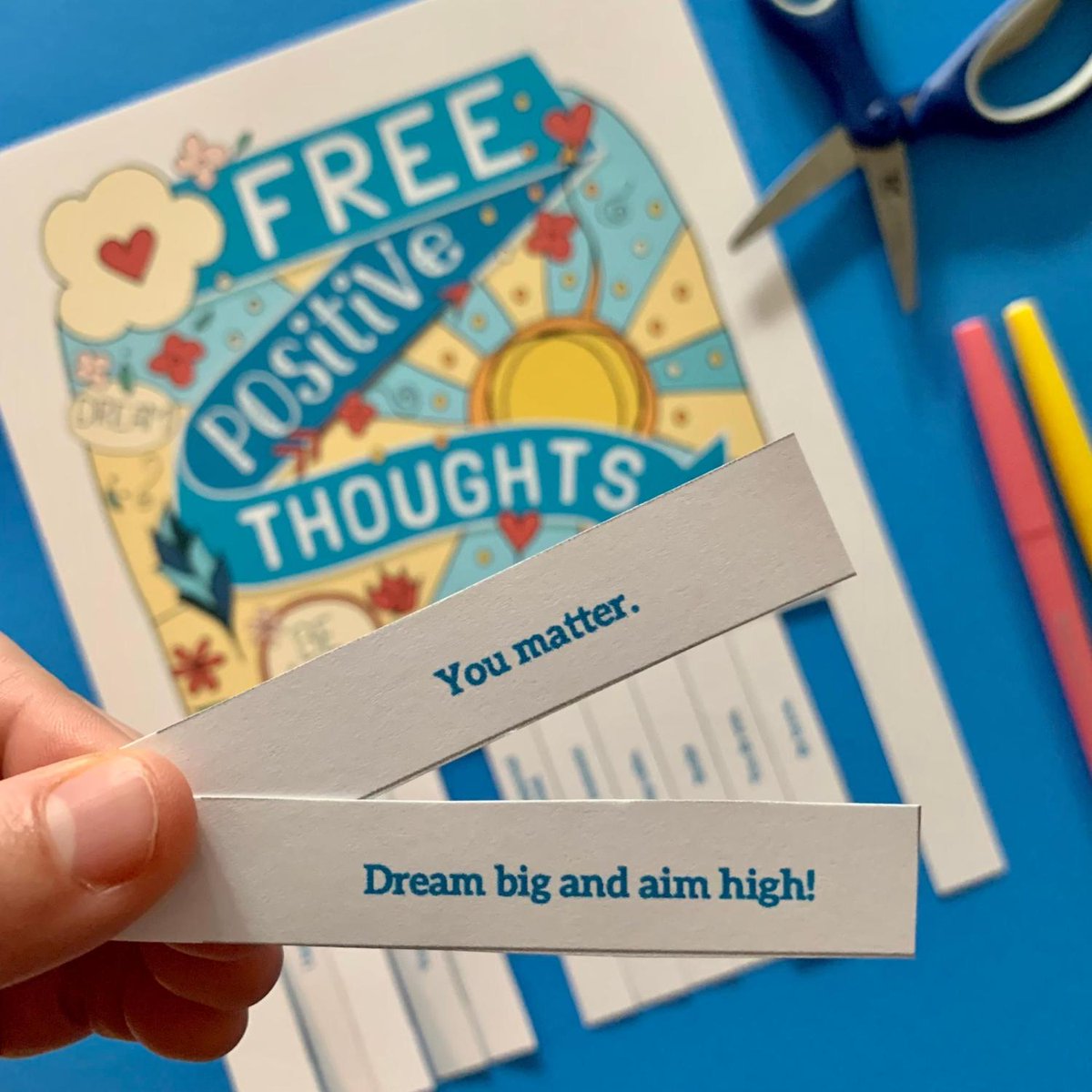WeAreTeachers's tweet photo. Have you checked out our FREE take-one posters yet? Students love taking what they need from these printables in hallways, bathrooms, classrooms, and more. 

Get the freebie. 👉️ https://t.co/t3sqzo1HGl https://t.co/WR087ZAKjN