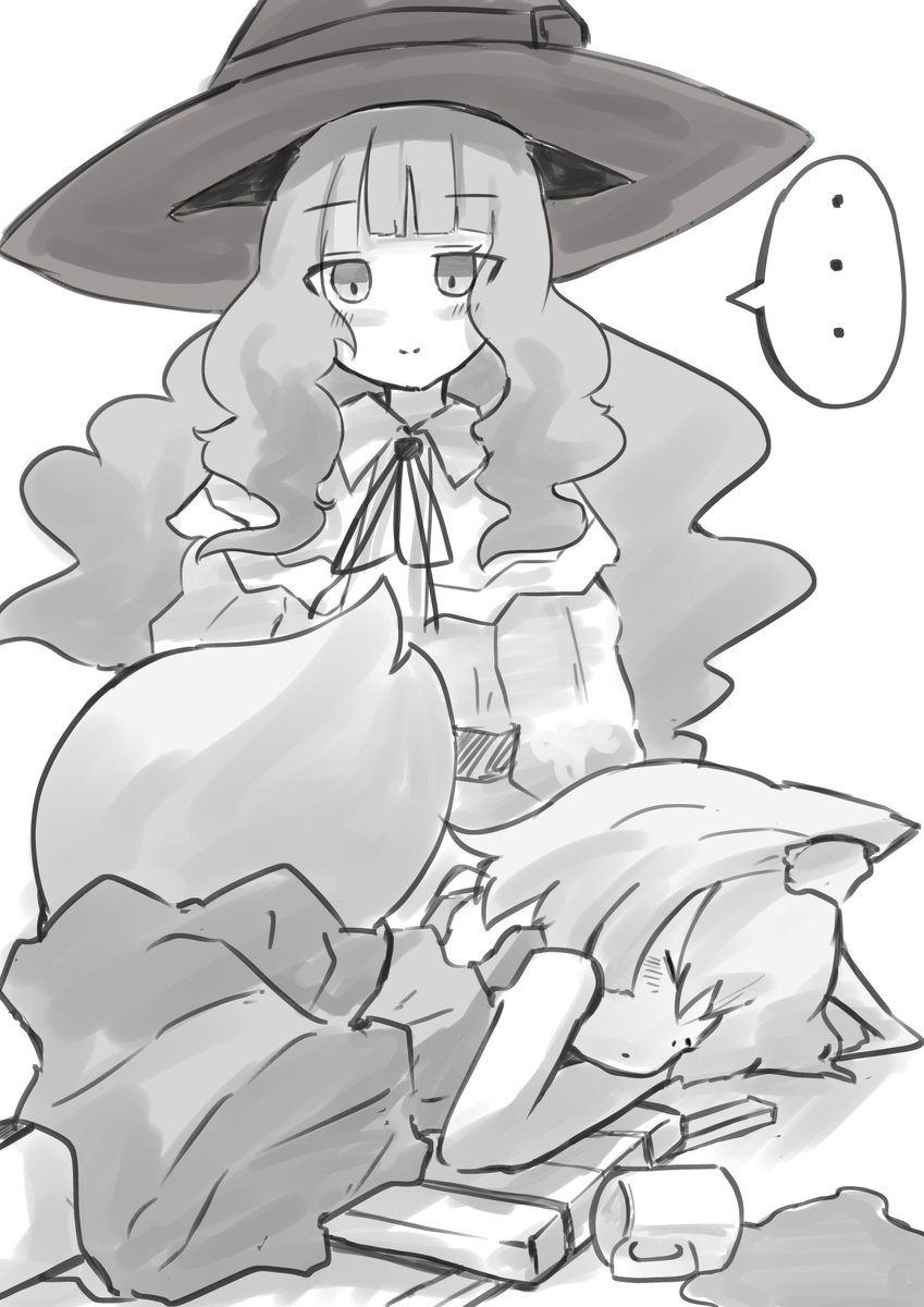 「塩湖の魔女 1」(2/2)
#漫画が読めるハッシュタグ
#イラスト 