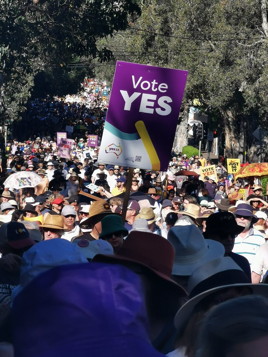 Mums4Refugees's tweet photo. @nyunggai Almost as many as at the Sydney #Walk4Yes yesterday https://t.co/1rAdvXKjwd