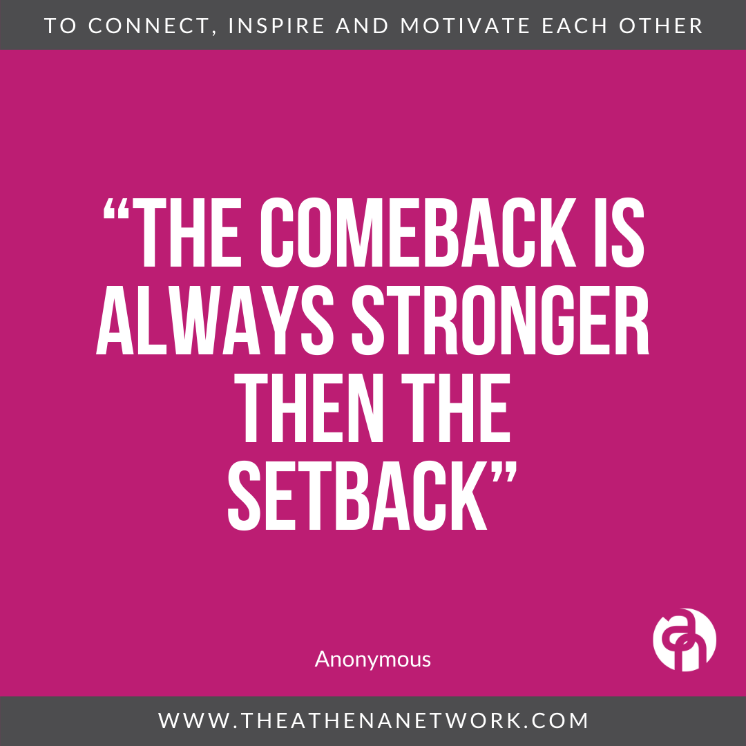 Athena_N_London's tweet image. THE COMEBACK IS ALWAYS STRONGER THAN THE SETBACK

The feeling of 'bouncing back' is always a good one. Remember you can, and you will! 

#MondayMotivation #networkingforwomen #athenanetworking #northlondonbusiness