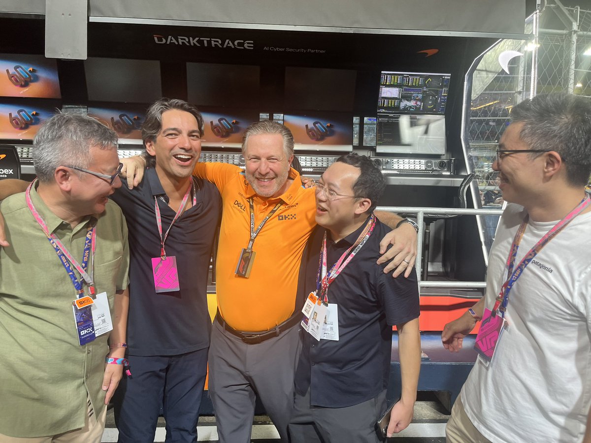 Great week last week for us at #permissionless #token2049 and finally the #SingaporeGP 

——Now back to building——