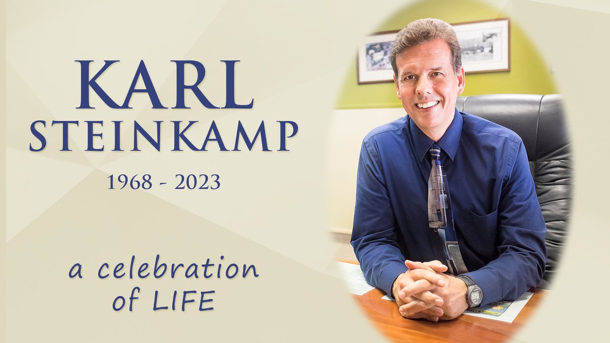 dalatmalaysia's tweet photo. Join us today in person on the Dalat campus or via livestream as we celebrate the life of Karl Steinkamp at 4 pm in Harbor Hall.
If you'd like to share a tribute and know of different ways to honor his memory, or to catch the live stream, please visit https://t.co/MbYedv1RnN https://t.co/iRbTVEK4lG