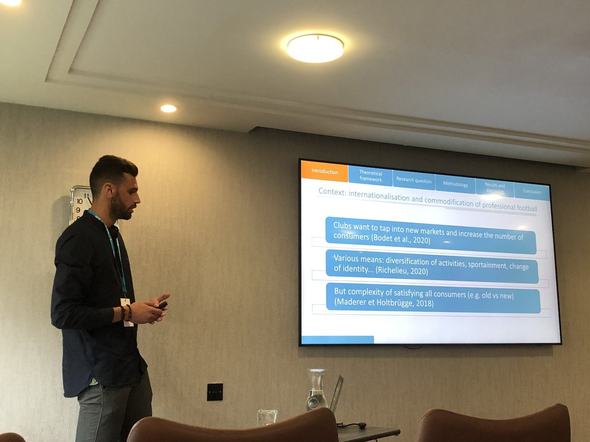 Last week, I had the pleasure of presenting the progress of my thesis on  club-brand’s heritage at the <a href="/EASMBoard/">EASM</a> international conference.

It was a great opportunity to get feedback on my work and to see some colleagues again.

See you next year in Paris for <a href="/easm2024/">EASM - 2024</a>!