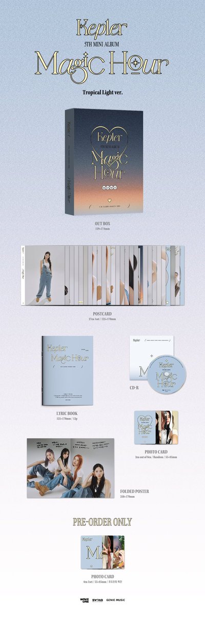 official_kep1er's tweet photo. [📢]
Kep1er The 5th Mini Album
<Magic Hour> Unit Ver. 앨범
예약 판매가 시작되었습니다🩷

💽 Yes24
🔗 https://t.co/dEyRxibgvc

💽 알라딘
 🔗 https://t.co/zCTPr7HO90

#Kep1er #케플러
#Galileo #MagicHour https://t.co/5gDKJRwHun