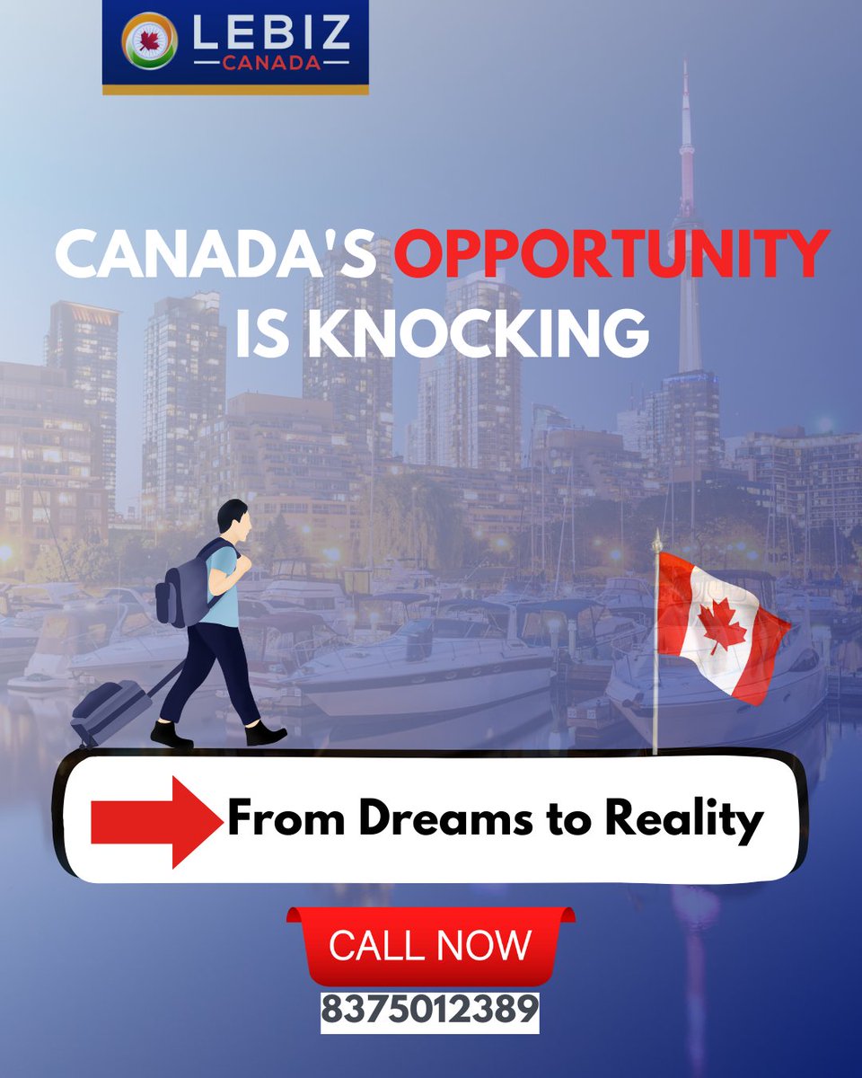 Knock, knock! Canada's Opportunity is here!

So, are you ready to answer the call? The opportunity is knocking. Canada is calling.

#OpportunityKnocking #CanadaCalling #DreamBigInCanada #EmbraceTheNorthCalling  #DreamBigInCanada #EmbraceTheNorth #AnswerTheCall #CanadaOpportunity