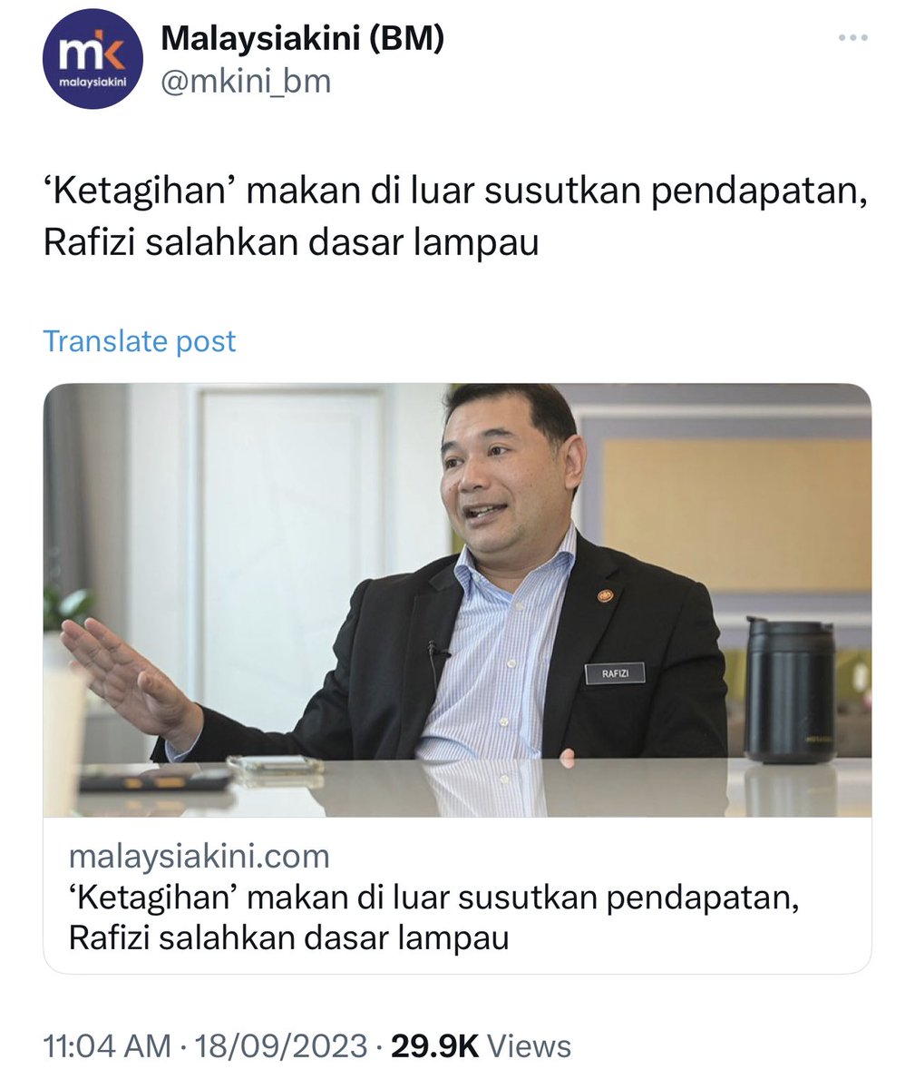 MFaizRazali's tweet photo. Makan luar pun x boleh skrng…
Nk msk kat rumah, barang dapur plak mahal… yg xde stock lagilah…

Mujurlah ada idea bijak geliga vending machine @rafiziramli betul2 banyak ‘membantu’ . Rakyat downgrade lifestyle xpe… asalkan menteri senang hati… asalkan Anwar jd PM.. bahagia! https://t.co/TifWV7UZ0I