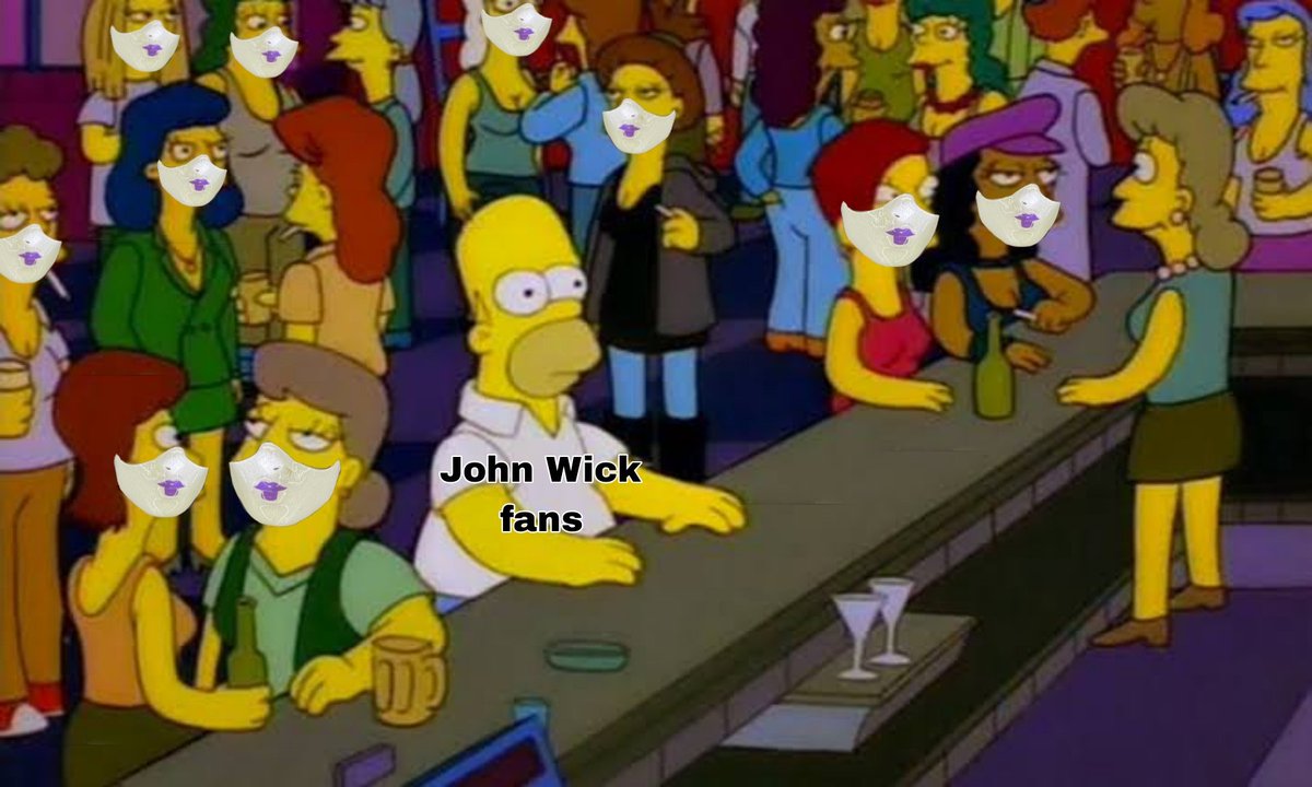 McJudicator's tweet photo. John Wick fans going into the comment section of any post related to #TheContinental https://t.co/EKcFXfY7rw