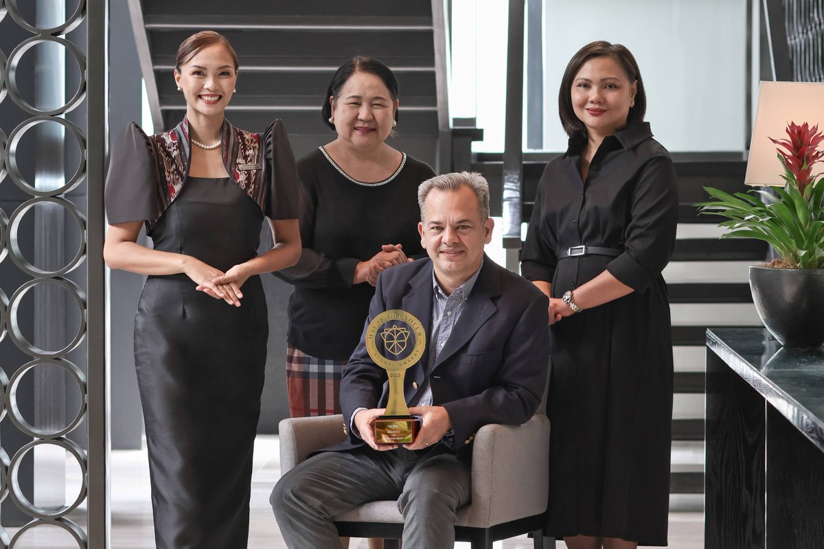 sedahotelsph's tweet photo. Seda Hotels wins BEST HOTEL GROUP in the Haute Grandeur Global Hotel Awards 2023! The Haute Grandeur Global Hotel Awards celebrates the very best in hotel experiences across 7 continents, 172 countries and 90 categories. Full post here: https://t.co/gxGSX3Dwq6 https://t.co/6YFdwpalcm