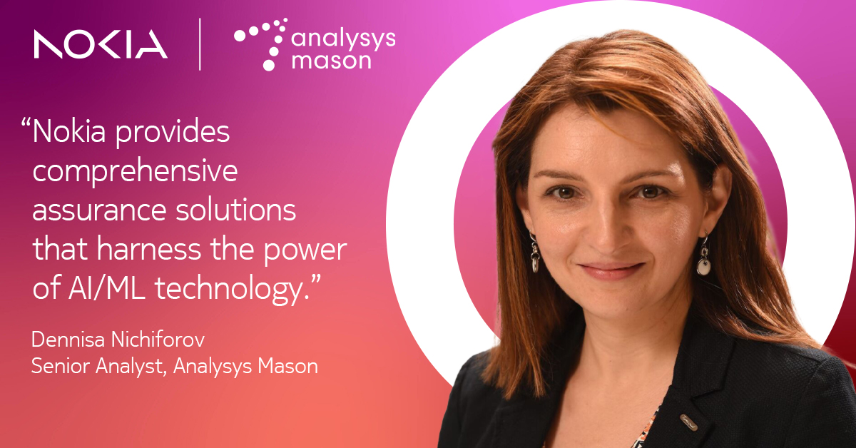 nokianetworks's tweet photo. Exciting news! 

According to the latest @AnalysysMason report, Nokia emerges as the leader in Automated Assurance – again!

Read more: https://t.co/clqOMqBsKN https://t.co/AgUDj3RqeY