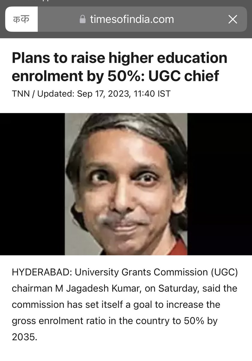 अगर <a href="/timesofindia/">The Times Of India</a> ही “by 50%” और “to 50%” अंतर नहीं कर पायेगा तो क्या लाभ Times of India पढ़ने का?

<a href="/mamidala90/">Mamidala Jagadesh Kumar</a> <a href="/ugc_india/">UGC INDIA</a>