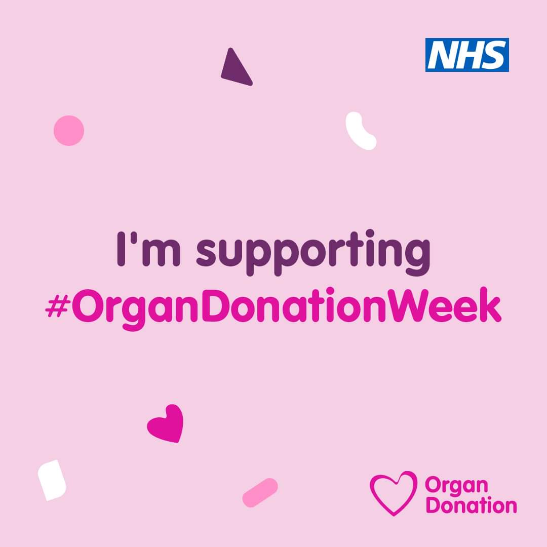 #OrganDonationWeek #SaveALife #Havethechat @NHSBT @SouthWalesODST @WelshBlood So proud to part of Team Transplant @CV_UHB