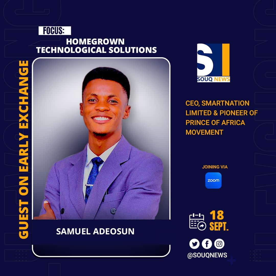 SOUQNewsTV's tweet image. &quot;Shaping Tomorrow&apos;s Tech Today! Don&apos;t miss our live TV interview on Home Grown Technological Solutions this morning. Tune in to our YouTube channel @souqnews and be part of the innovation wave!&quot; 📺🌐 #TechInnovation #HomeGrownTech #JoinTheConversation