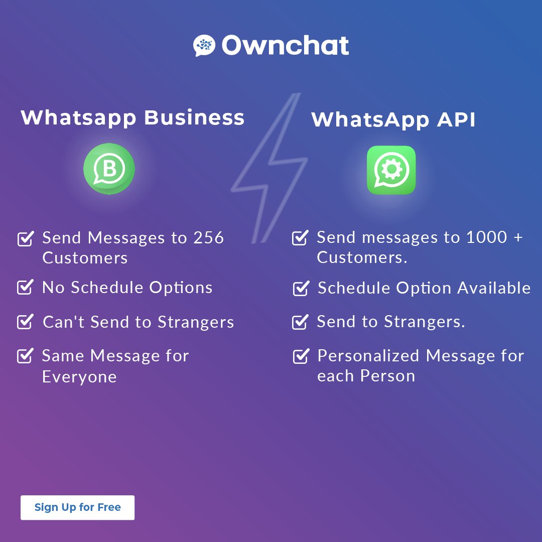 Ownchatofficial's tweet photo. Alright, So What would be your Preference in Scaling your Business?π
Β Try Ownchat(WhatsApp API) - Trusted and Easier to Broadcast.
Β Sign up for free
@ https://t.co/n1VQySNNIJ
#whatsappbroadcast #unlimitedbroadcast #ownchat #whatsappapi #broadcastmadesimple https://t.co/GZKctbRKXD