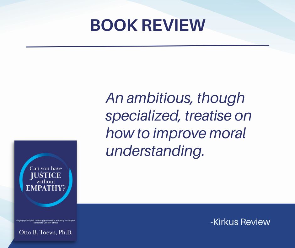 DrOttoToews's tweet image. Improve your moral understanding with Dr. Otto Toews' book, "Can You Have Justice Without Empathy?"

Available on Amazon: a.co/d/fyiOAsQ

#referencebook #philosophy #philosophybook #moralunderstanding