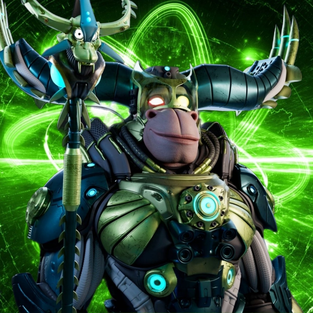 Weeda_Queen10's tweet photo. Day 80๐ฉ
#ApeTraitOfTheDay
- GOD BULL DAY
Epic God Bull, ranked 15 and able to open God boxes every 15days ๐ซก
#takingoffers
#TheConfigurator https://t.co/gs7W9a9QCB