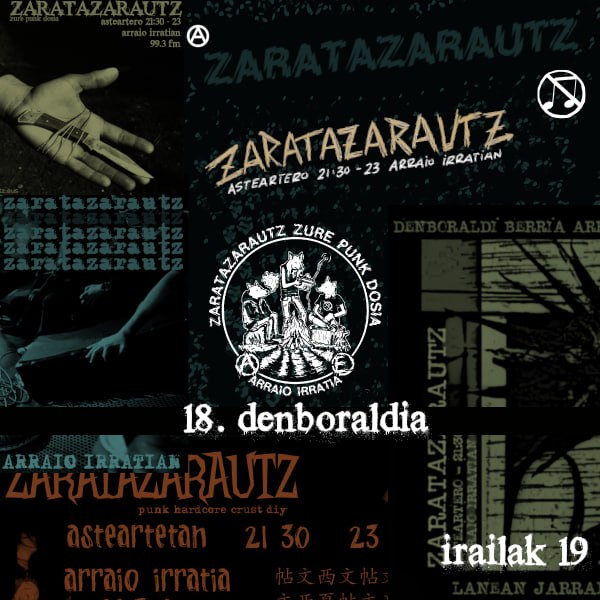 Bai, bihar gure 18. denboraldiari ekingo diogu! Eta bai, betiko orduan! <a href="/ArraioIrratia/">Arraio Irratia</a> <a href="/arrosasarea/">Arrosa Irrati Sarea</a> #Zarautz