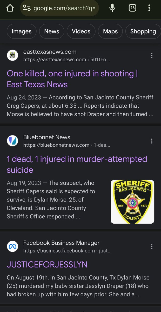 Justice4Jesslyn's tweet photo. When you Google search Dylan Morse.  #JUSTICEFORJESSLYN is 3rd on the list. Keep it up, Jesslyn Draper will not be forgotten. 
#justiceforjesslyndraper https://t.co/Gci1rK9b9R