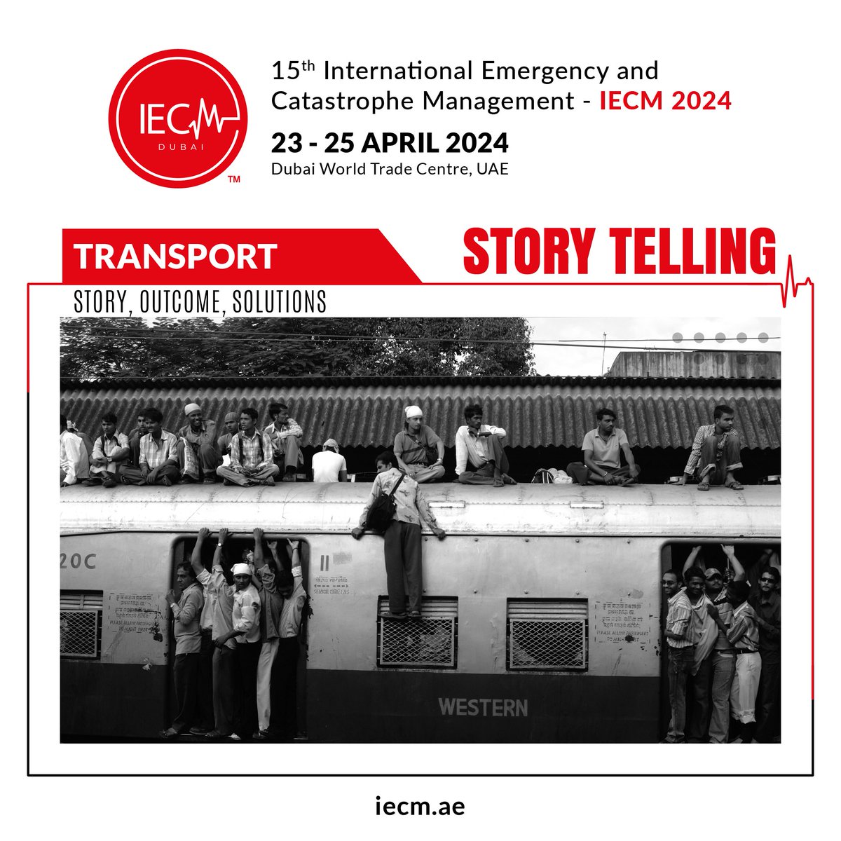 Storytelling at IECM, join the conversation at Dubai World Trade Centre from 23-25 April 2024. For more information visit iecm.ae or email at info@iecm.ae #Emergency #CatastropheManagement #Exhibition #AirSupportServices #AirportRapidResponse #AmbulanceServices