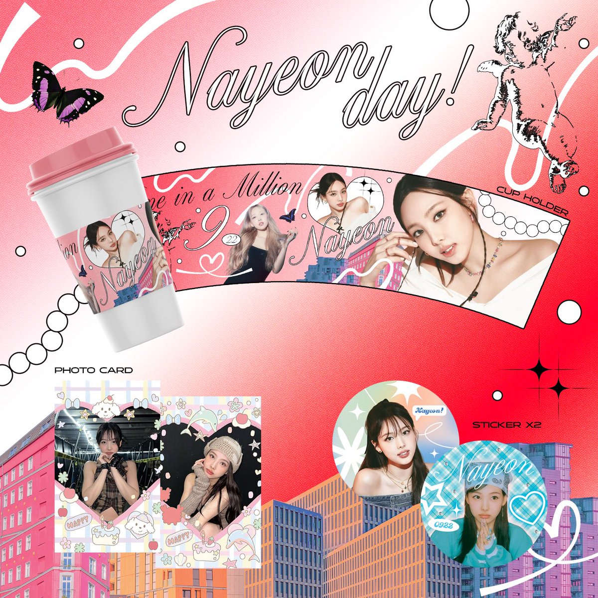 TWICE ナヨンさん カップホルダー配布 🗓配布日程はリプライ参照