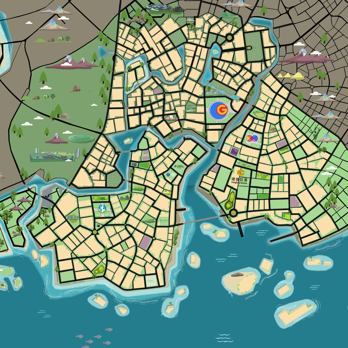 CelemetaWorld's tweet photo. 💫💫Celemeta World MAP💫💫
Have you decided where to build your own home yet?
#Celemeta World is growing steadily, and various features are gradually opening up.
🙌🙌 We look forward to meeting everyone in Celemeta World!
#Metaverse #Blockchain #Create #Web3 $CETA https://t.co/EXS0HwbIXk