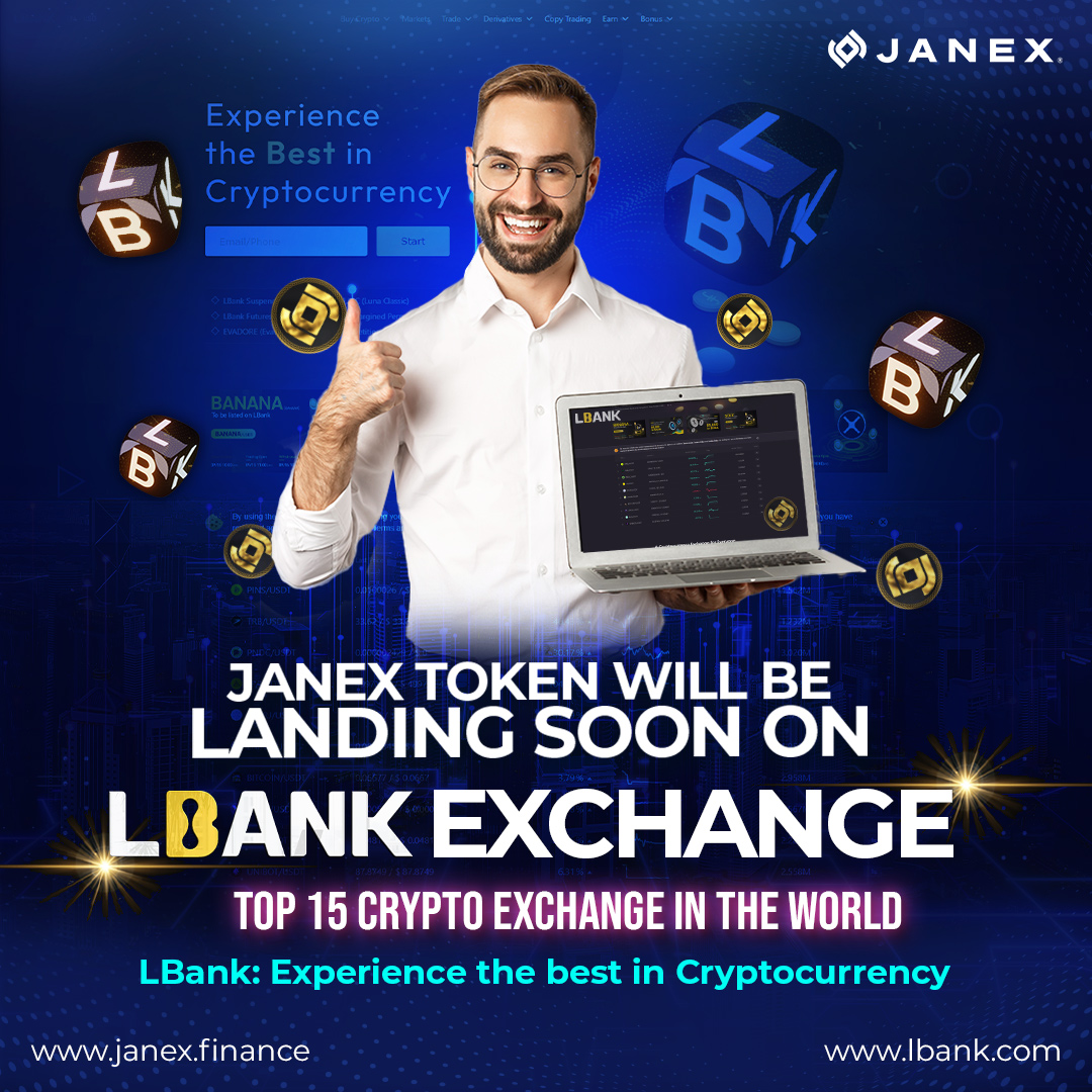 janextoken's tweet photo. 🚀 Get Ready for the BIG Reveal! 🌟

🔥 Janex Token is about to make waves as it lands on LBank Exchange! 🚀✨

Experience the best in Cryptocurrency trading with Janex SOON on LBank. 📈🌟

Stay tuned.

🌐https://t.co/6cqShXj0tU and https://t.co/zFhT7d3OC3

#JanexToken #LBank https://t.co/8ry5uWe6SU