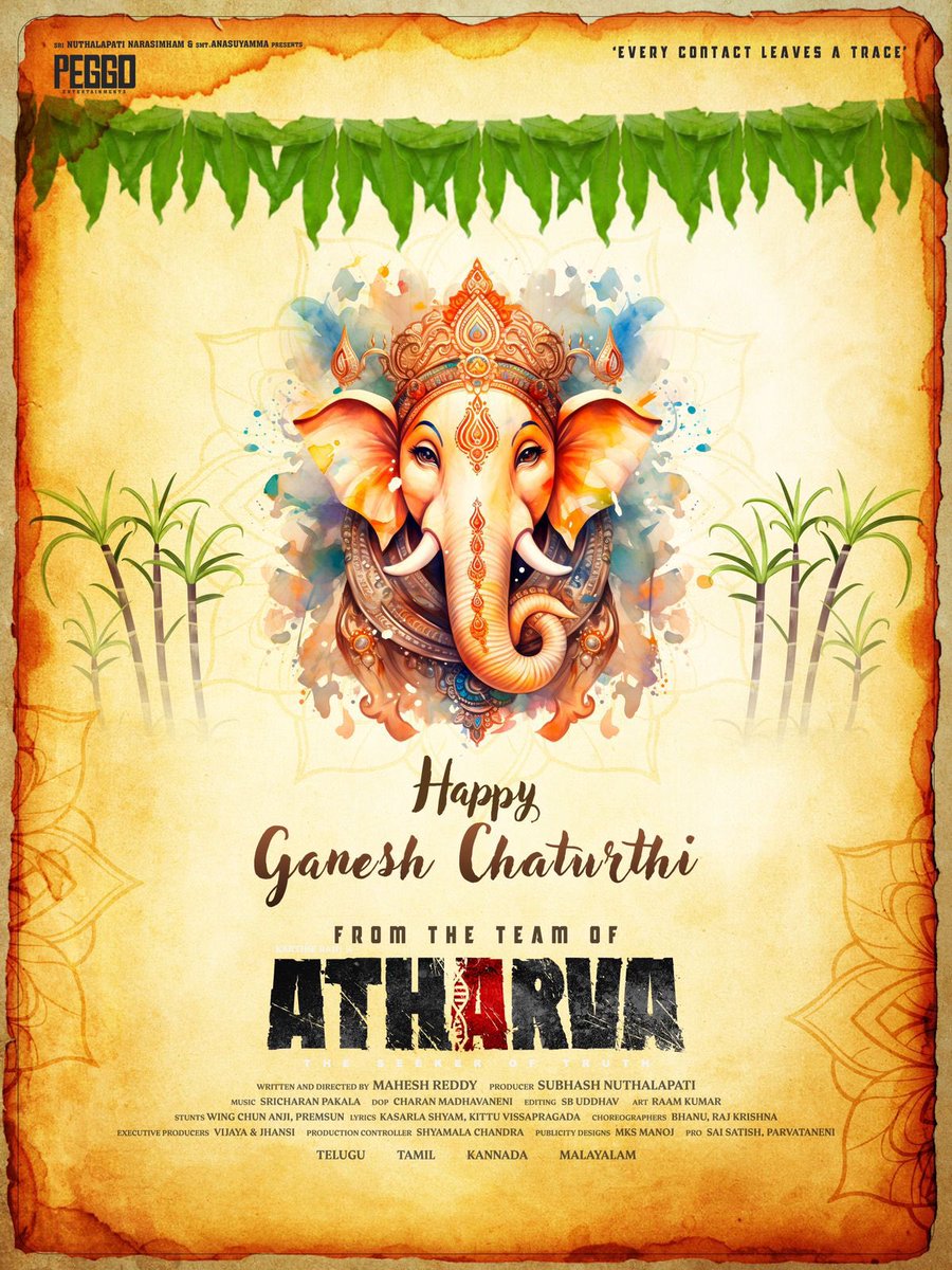 SubhashNuthala1's tweet image. May Lord Ganesha bestow you power, destroy your sorrow and enhance happiness in your life.
Happy Ganesh Chaturthi!

@DirMaheshReddy @Imkarthikraju @SimranCOfficial @saicharanmadha2 @SricharanPakala