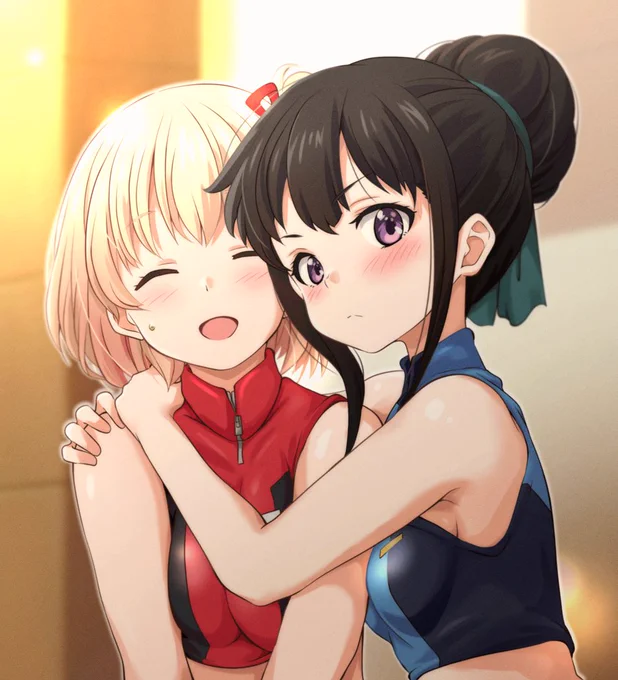 たきなさん、独占欲強そう。#リコリコ 