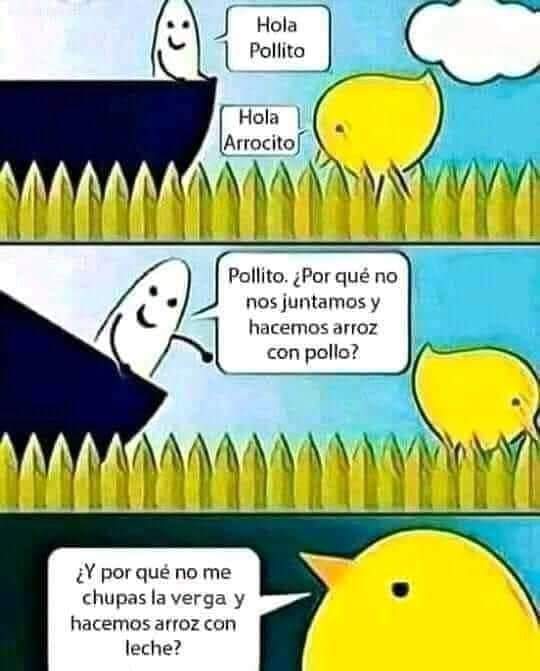 ngelDelMal's tweet photo. Siempre piensa como el pollito 😛 https://t.co/w4YAEKgcih