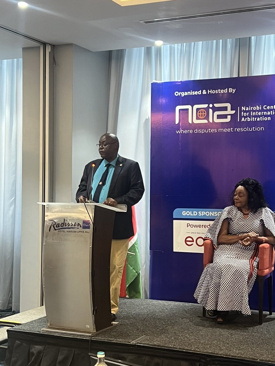 FlorenceShako's tweet image. “You do not have to be a lawyer to be a mediator or an arbitrator. However, arbitration as a field is full of lawyers…” Paul Ngotho sharing insights on Women in Arbitration: Africa’s Best Kept Secret @womeninadr @NCIA_KE #NAW23 #NairobiArbitrationWeek