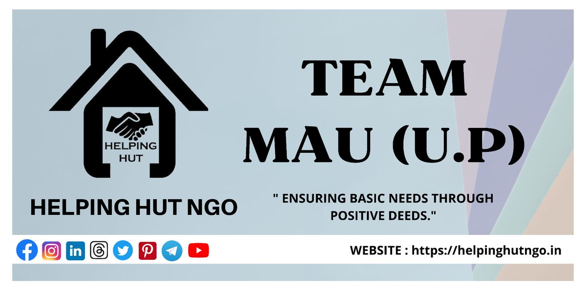 We're thrilled to introduce you (Team Mau) to the incredible individuals who make up our passionate and dedicated team. 💪

Join us in welcoming Team Mau with open arms and hearts! ❤️🤗 #HelpingHutNGO #TeamMau #ChangeMakers #MakingaDifference