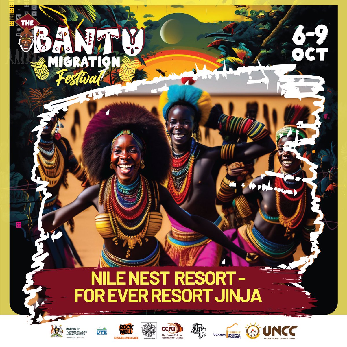 Celebrate the richness of your cultural heritage and let it illuminate your path to happiness and navigate the world with a sense of belonging.Blessed new week Migrants #BantuMigration 6-9 Oct Nilenest resort Jinja