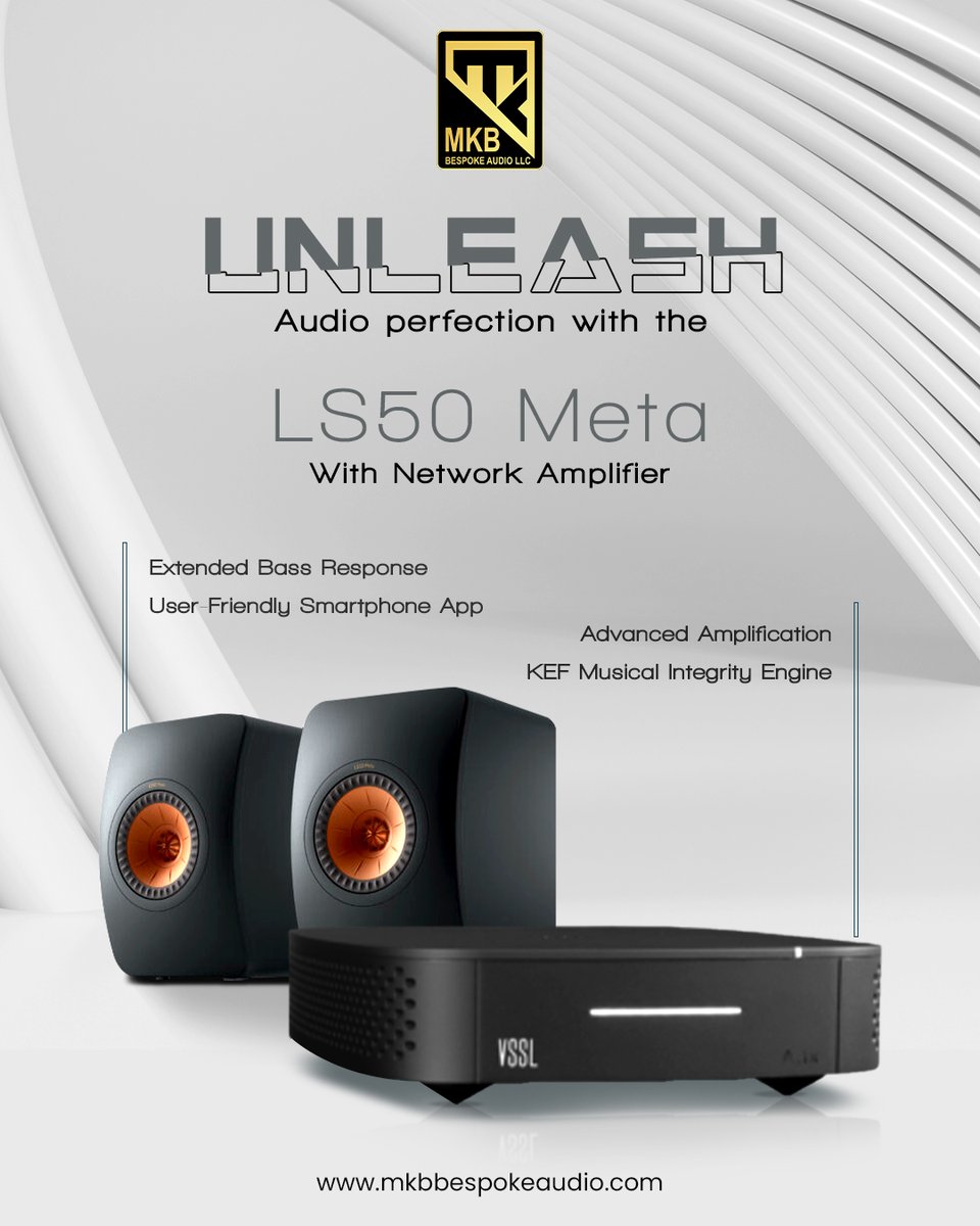 mkbbespokeaudio's tweet photo. Introducing our visionary speaker masterpiece, meticulously crafted to redefine audio excellence.
Immerse yourself in a symphony of unparalleled sound, where breathtaking design harmonizes with captivating performance, elevating your sensory experience to extraordinary realms. https://t.co/VW9UtAM8n4